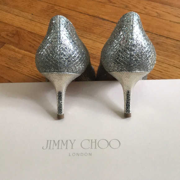 Jimmy Choo Isabel Peep Toe - Picture 7 of 8
